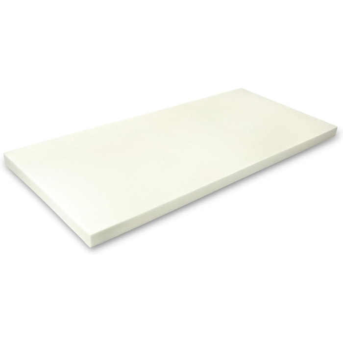 MSS e.K. Viscotopper 200 x 90 x 4 cm with jersey cover