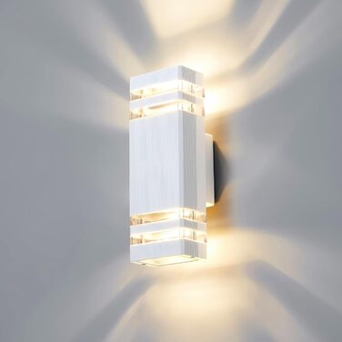 LED вуличний світильник CELAVY - вулична бра, IP65, GU10, 3000K, для дому та тераси, сірий