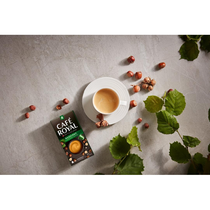 Кава в капсулах Café Royal Hazelnut (фундук), сумісні з Nespresso®, 100 шт