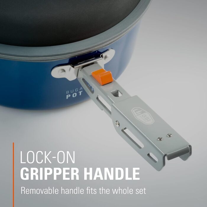 Набір кухонного посуду GSI Outdoors Bugaboo Base Camper для кемпінгу, Seit 1985, універсальний розмір (L)