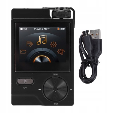 HiFi MP3-плеєр з підтримкою Lossless DSD FLAC, 2-дюймовий LCD-екран 16 ГБ