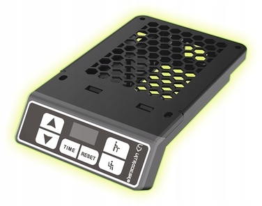 Ігровий стіл Ultradesk LEVEL V2, чорний, з електричним регулюванням висоти