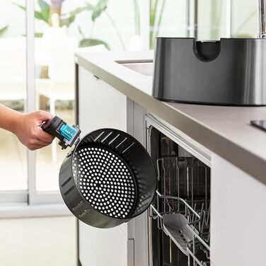 Фритюрниця Cecotec Cecofry Advance InoxDark 3.5L, 1500W, без олії, 8 режимів, PerfectCook, термостат, цифровий дисплей