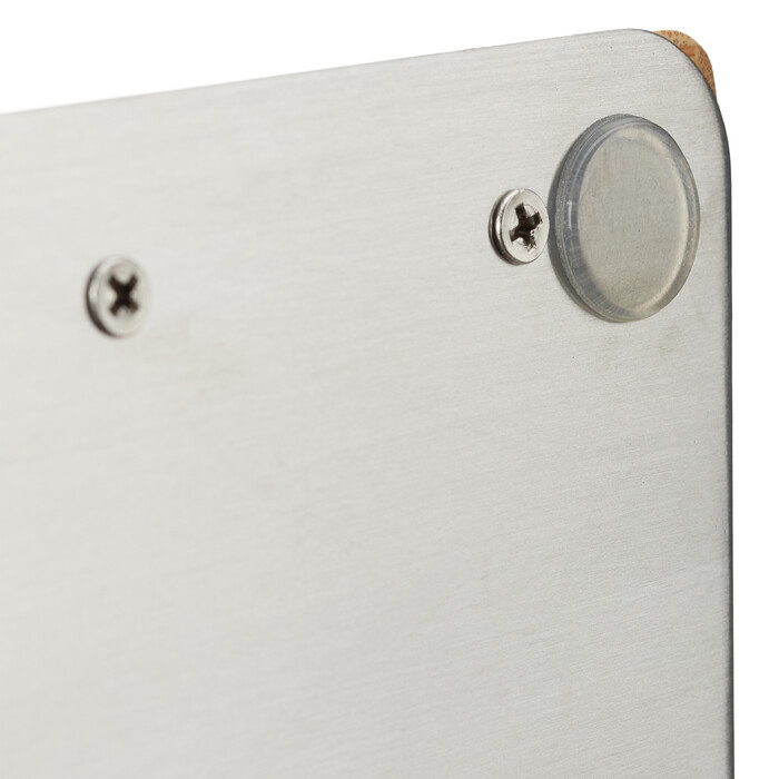 Relaxdays Magnetic Bamboo Knife Block