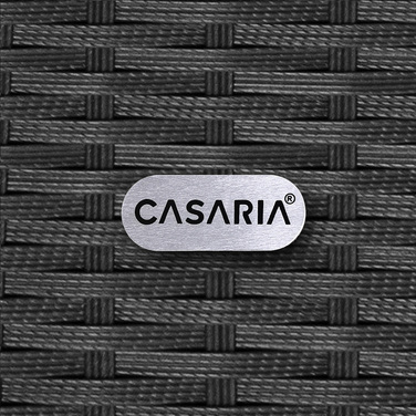 Круглий стіл Casaria з техноротанга, 60 x 60 x 74 см