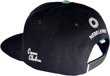 Кепка Nebelkind Snapback з регулюванням розміру, унісекс, стиль Streetwear, бейсболка, прямий козирок, м'ятний колір