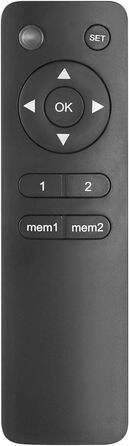 Maclean Electric TV Ceiling Mount for 32-70 inch TVs - Tilting, Remote Control, VESA 600x400, Max 35kg