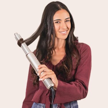 Ufesa Haarstyler Pro Glam Twist 7-в-1: цифровий безщітковий мотор, Coanda-система, керамічне покриття, іонізація, професійні насадки, рожевий