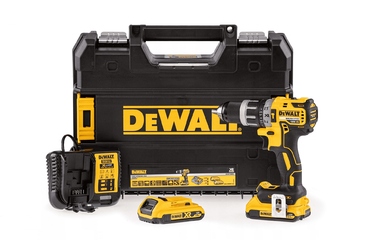 Ударний дриль-шурупокрут DeWalt DCD796D2 18V + 2 акумулятори 2.0Аг + кейс TSTAK