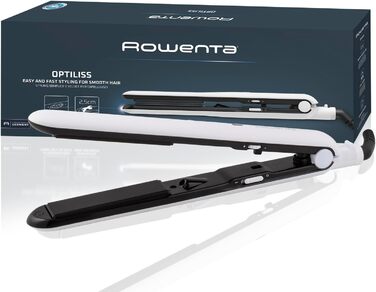 Випрямляч для волосся Rowenta Optiliss SF3210, керамічне покриття, 230°C, білий