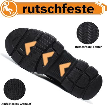 Черевики безпеки для чоловіків та жінок, водонепроникні зимові утеплені черевики з металевим носком, чорні, розмір 43 EU