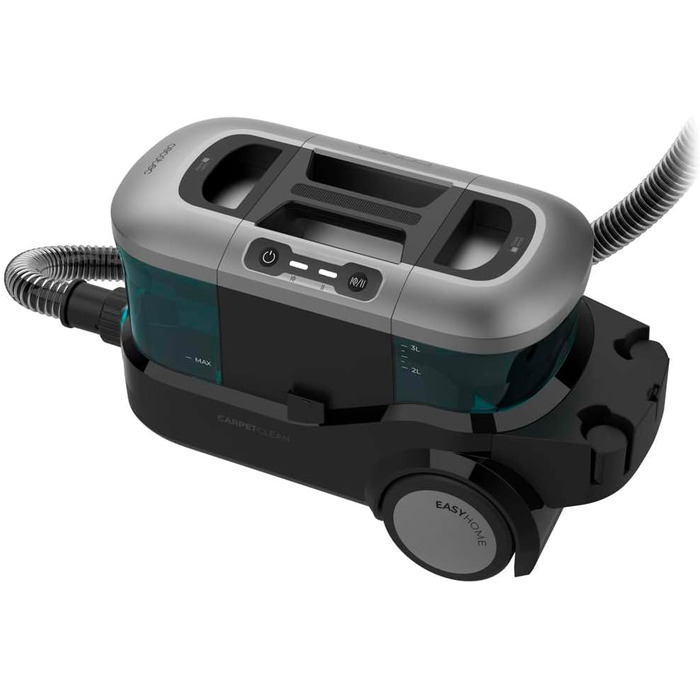 Пилголом Cecotec Conga CarpetClean 10000 EasyHome: для килимів та м'яких меблів, 800W, 3л резервуар для чистої води, 1,5л для брудної води, багатоповерхнева система, комплект аксесуарів