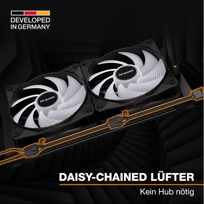 Система водяного охолодження be quiet! Pure Loop 3 LX 240mm - для AMD/Intel, 2x 120mm вентилятори, тиха помпа