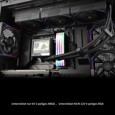 Thermalright Mjolnir Vision 360 ARGB: Смарт-система водяного охолодження з IPS LCD дисплеєм для AM5/LGA 1700/1851, білий корпус