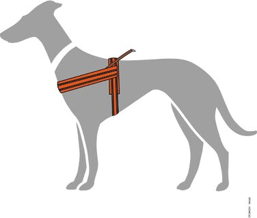 Шнурки HUNTER Norwegergechirr Meldal, 37-44 см (помаранчевий, S)