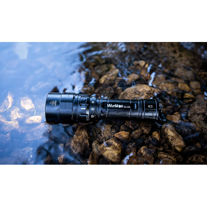 Підводний ліхтар Wurkkos DL10R 4500 люмен, XHP70.2 LED, USB-C, IPX8, акумуляторний