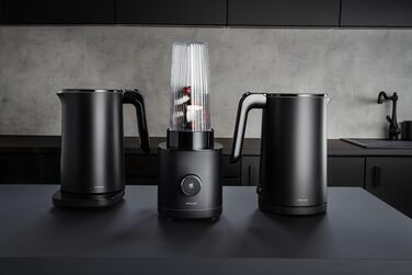 ZWILLING ENFINIGY Kettle with Stainless Steel Scale Filter & Overheat Protection, Cordless, 1850 Watts, 1.5 Liters, Black