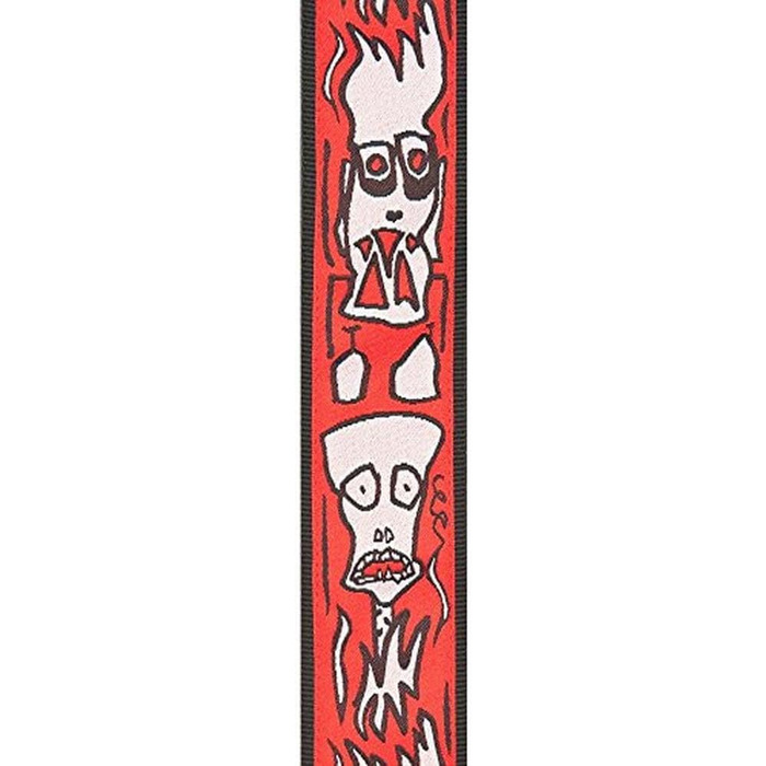 Ремінь для гітари D'Addario Planet Waves Joe Satriani Collection Silver Sketches, 1520mm x 50mm, Planet Schloss