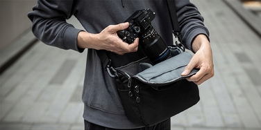 Фотосумка-слінг K&F Concept Camera Sling Bag, 5 л — чорна