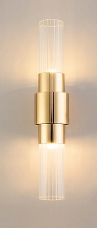 Настінний світильник (бра) Iluminar, золотий, G9, 12 Вт