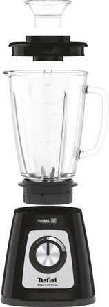 Блендер Tefal BL4358, стаціонарний, скляна чаша 1.75 л, чорний