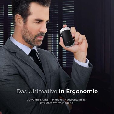 Електричні грілки для рук OCOOPA UT3 PRO (2 шт.), 10000mAh, Powerbank, 4 режими, до 58°C, для чоловіків, ідеально для гольфу, полювання та кемпінгу