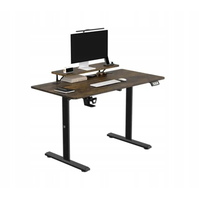 Ігровий стіл Ultradesk HIGHLANDER 120 см, з регулюванням висоти, коричневий