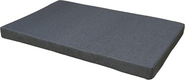 Крісло-лежанка для собак Croci Hydro, сіре, 50x80 см, водонепроникне, знімний чохол