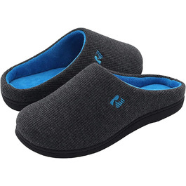 Чоловічі халапи RockDove Original з піною, що повертається, 42/43 EU, темно-сірий та синій