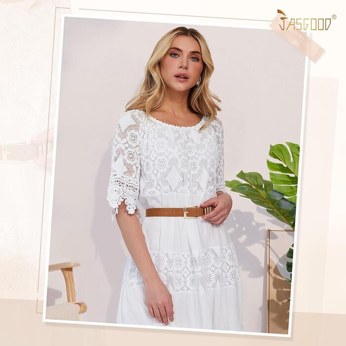 Жіночі шкіряні ремені JasGood (3 шт.) - 110 см, розмір 78-92 см (Чорний+коричневий+темно-синій)