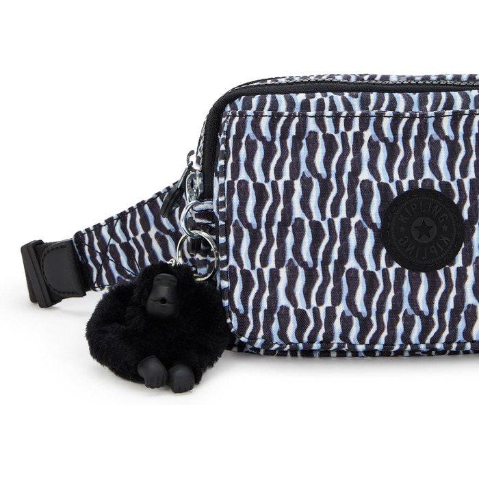 Сумка Kipling ABANU MULTI Holiday Waves жіноча крос-боді, водостійка, з ремінцем, брендова