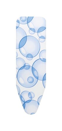 Чохол для прасувальної дошки Brabantia PerfectFlow Bubbles 124x38 см, 3-шаровий, паропроникний