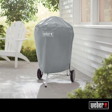 Чохол для гриля Weber 57 см, водостійкий, дихаючий, захисний, сірий