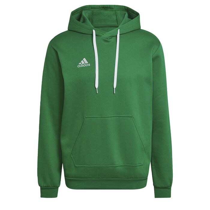 Чоловіча спортивна толстовка-худі Adidas Entrada 22 (XL Extra Tall, Team Green / White)