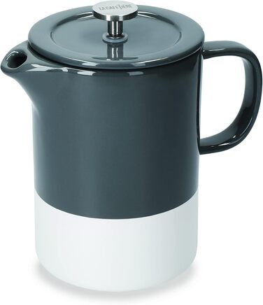 Френч-прес La Cafetière Barcelona 850 мл, керамічний, сірий