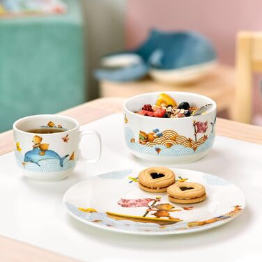 Дитячий набір столових приборів Villeroy & Boch Kinderbesteck - 4 предметних (чашка маленька, Happy As A Bear)