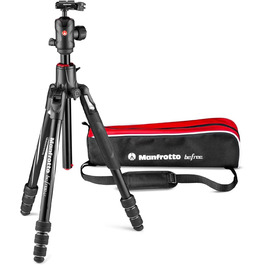 Штатив Manfrotto Befree GT XPRO з алюмінієвою ніжкою та кульковою головкою 496, Twist Lock, для DSLR та беззеркальних камер