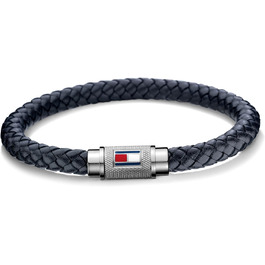 Браслет Tommy Hilfiger для чоловіків з шкіри, темно-синій - 2701000