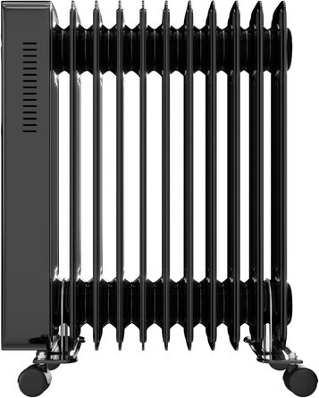 Масляний радіатор Tronitechnik® TT-OR 311 - чорний, 2500 Вт, 11 ребер, 3 режими, термостат, захист від перегріву