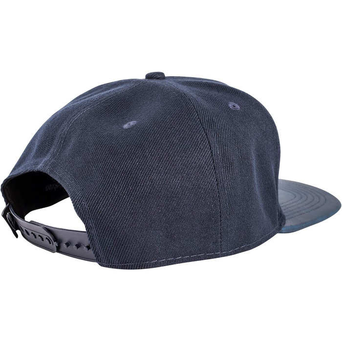 Кепка бейсболка Blackskies® Vanguard Snapback з замком, вельвет, штучна шкіра, унісекс, для чоловіків та жінок, Navyblau (темно-синій)