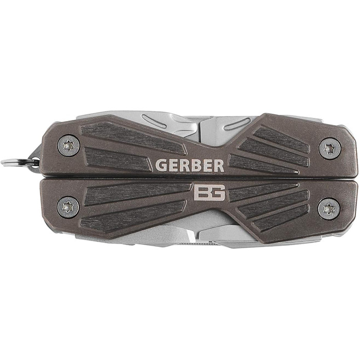 Мультитул Gerber Vise Pocket Tool: 10 функцій, плоскогубці, алюміній/нержавіюча сталь, чорний