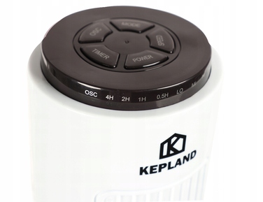 Колонний вентилятор KEPLAND Tuba, Білий