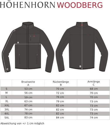 Чоловічий світшот з капюшоном Höhenhorn Woodberg, темно-синій, розмір L