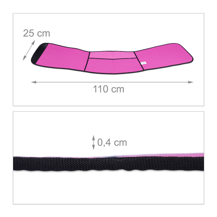 Relaxdays Abdominal Belt Hula Hoop