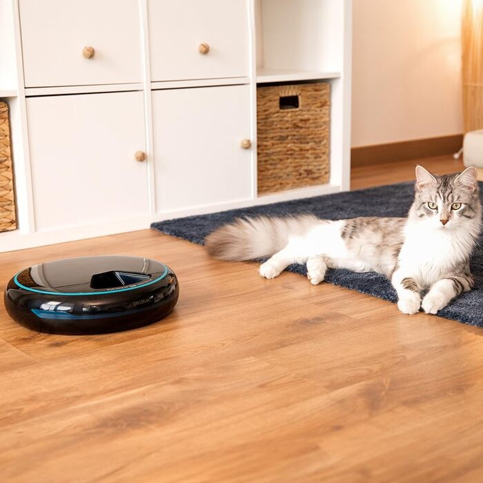 Автоматичний годівниця для домашніх тварин Cecotec Pumba 1600 Purrfect Meal - 1,6 л, 4 відділення, таймер, LED-дисплей, голосовий рекордер