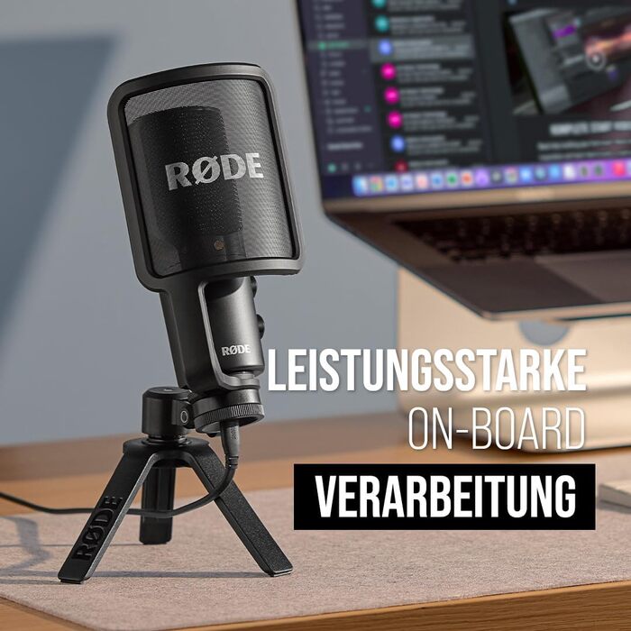 RØDE PodMic - Динамічний мікрофон XLR/USB для подкастів, стрімінгу, геймінгу, музичного виробництва та контент-мейкінгу