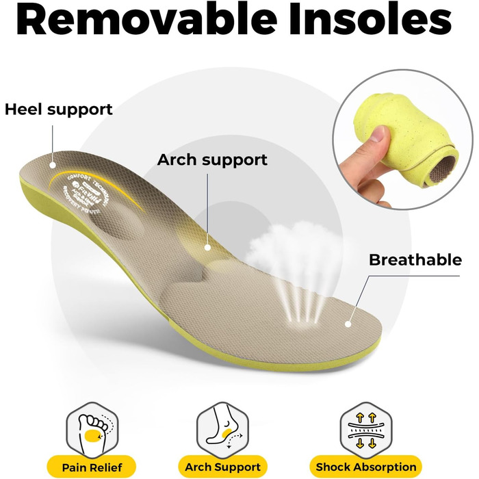 Домашні тапочки для чоловіків FitVille з широкою колодкою, з застібкою на липучці, з підтримкою склепіння стопи, розмір 41-50, бежевий, сірий