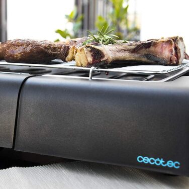 Електричний гриль Cecotec PerfectSteak 4200 Way, настільний, 2400 Вт, нержавіюча сталь, регульована висота, піддон для жиру, регулювання температури