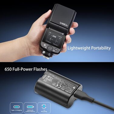 Спалах Godox V480 O TTL для Olympus та Panasonic: LED-лампа, X Wireless, GN50, HSS 1/8000s, Touchscreen