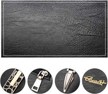 Сумка жіноча BestoU шкіряна чорна велика, сумка на плече та через плече